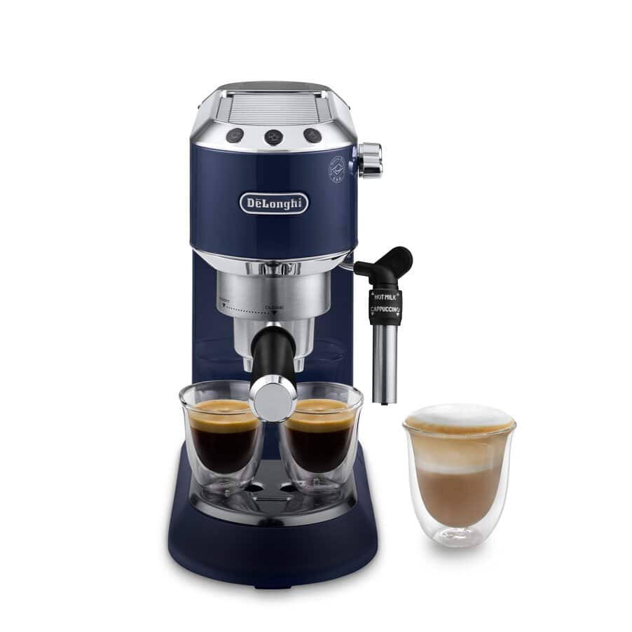 De'Longhi Dedica Style Espresso Machine Black Compact Pump Coffee Maker